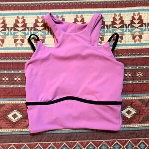 FiVe the label Pink Sports Bra size small